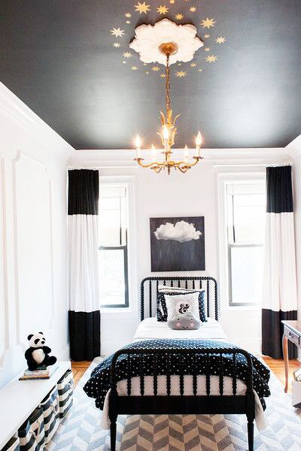 whimsical-bedroom-design-with-painted-ceilings