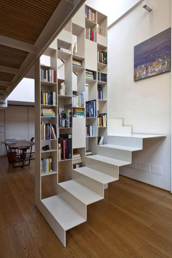 modern-sloating-stairs-with-bookshelf