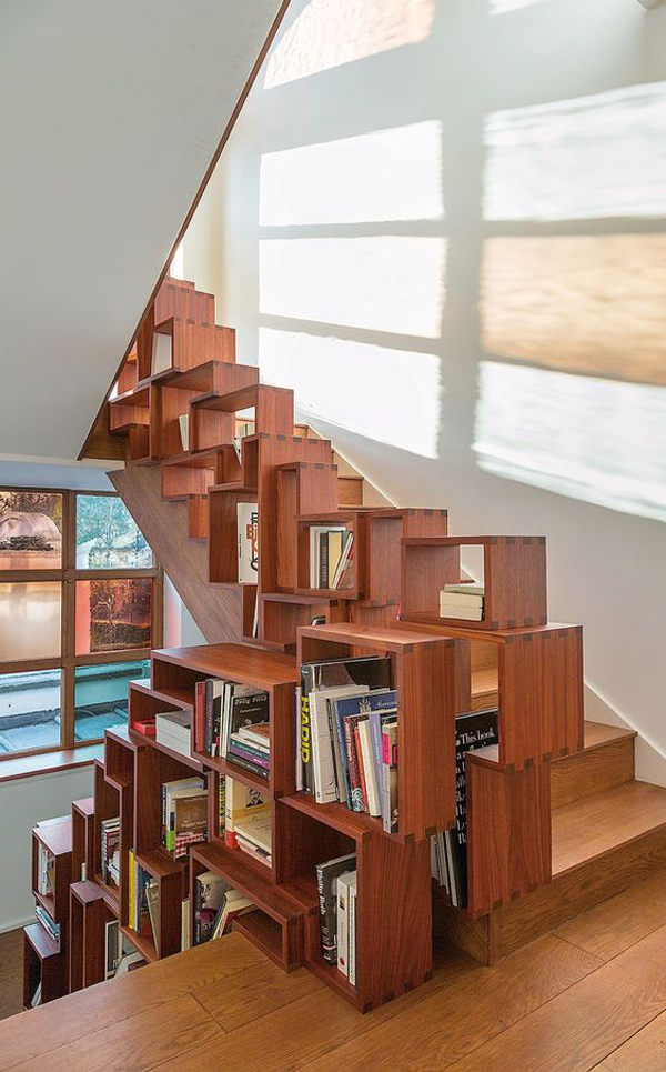 unique-stair-with-wood-library