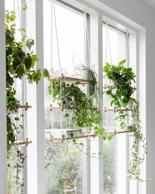 wooden-hanging-plant-shelves-ideas