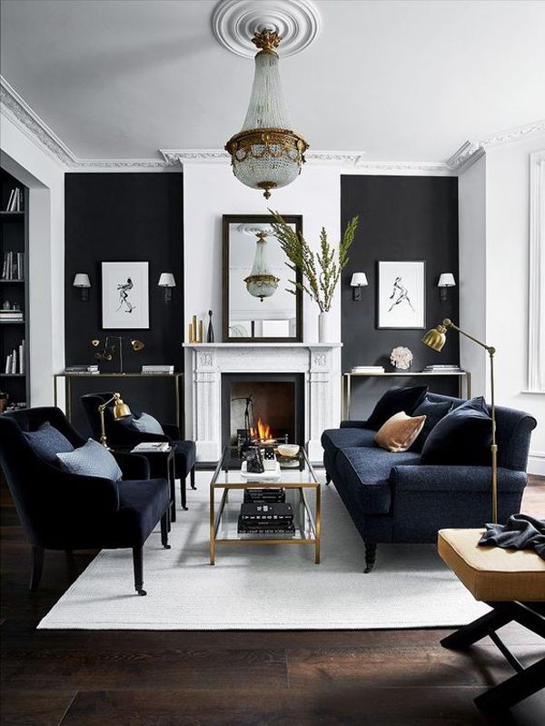 black-and-white-interior-design
