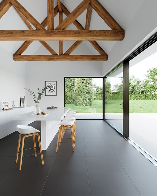 open-dining-room-with-black-matt-floor