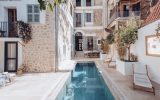 mediterranean-townhouse-with-small-pool-design