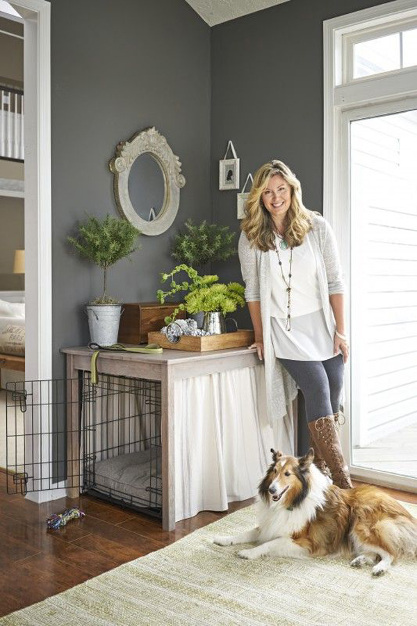 beautiful-indoor-dog-crates-with-curtain