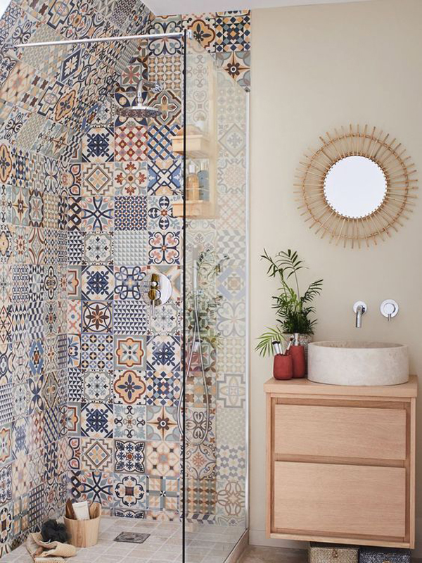 boho-bathroom-mosaic-tile-design