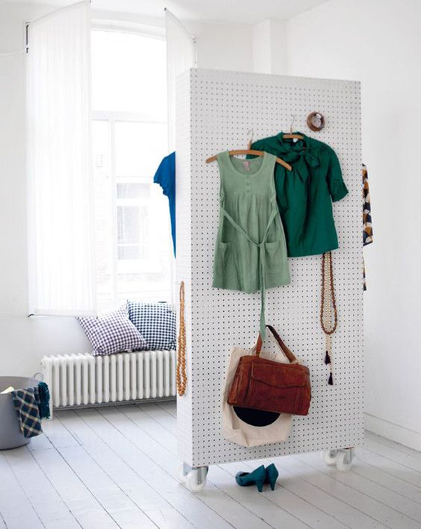 pegboard-wardrobe-with-room-divider