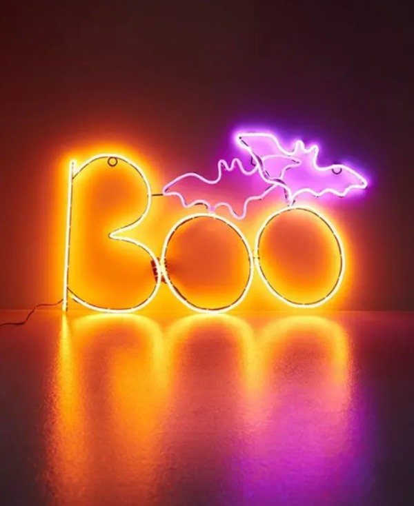 neon-orange-boo-and-pink-bat-sign