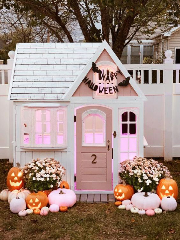 pink-halloween-playhouses-for-little-girl