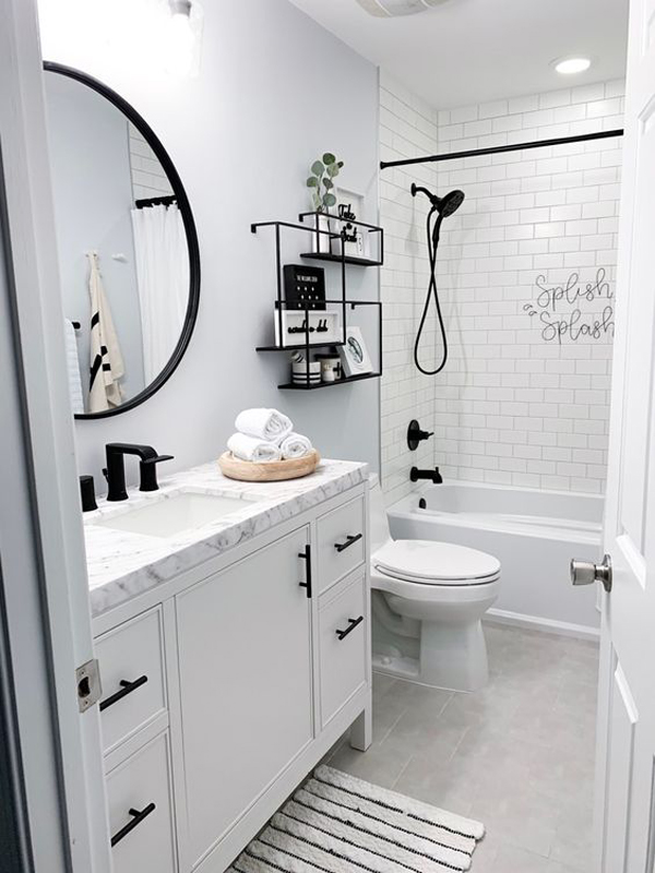 stylish-white-hallway-bathroom-ideas