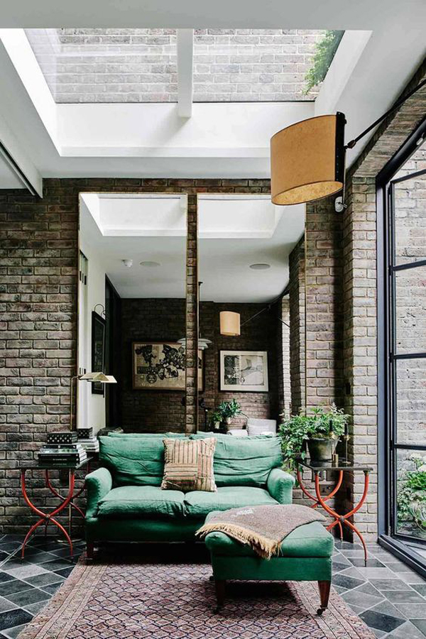beautiful-brick-exposed-room-with-indoor-skylights