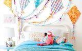 colorful-wall-kites-ideas-for-headboard-bedroom