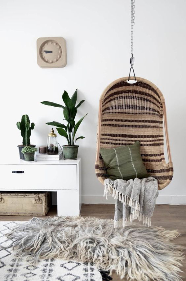 boho-chic-hanging-chairs-for-reading-book