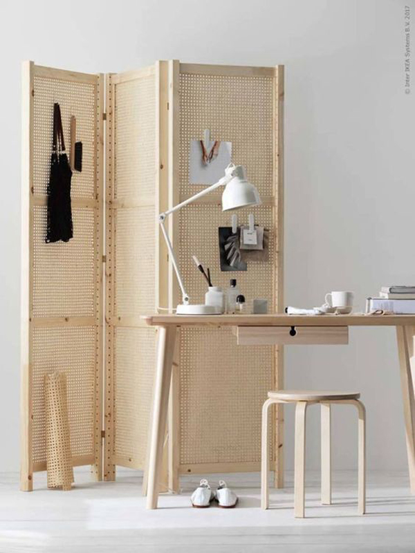 ikea-rattan-room-divider-for-home-office-organizer