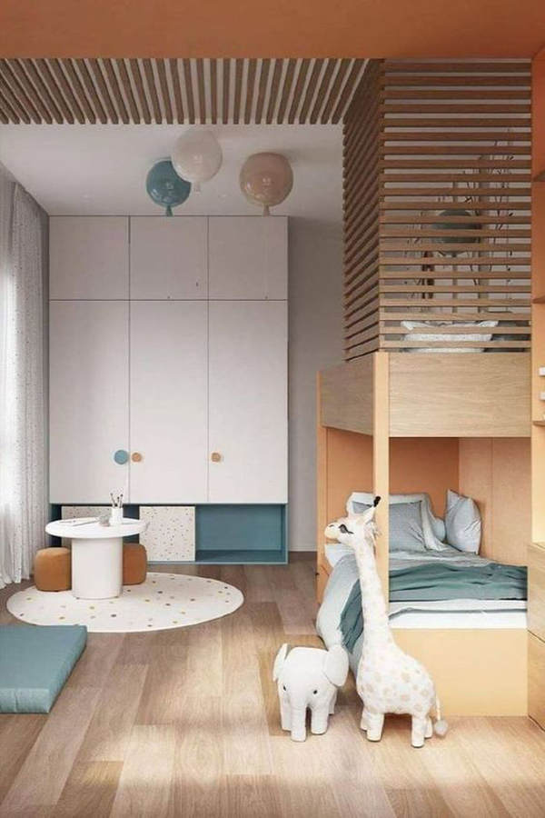 modern-japandi-kids-bedroom-design