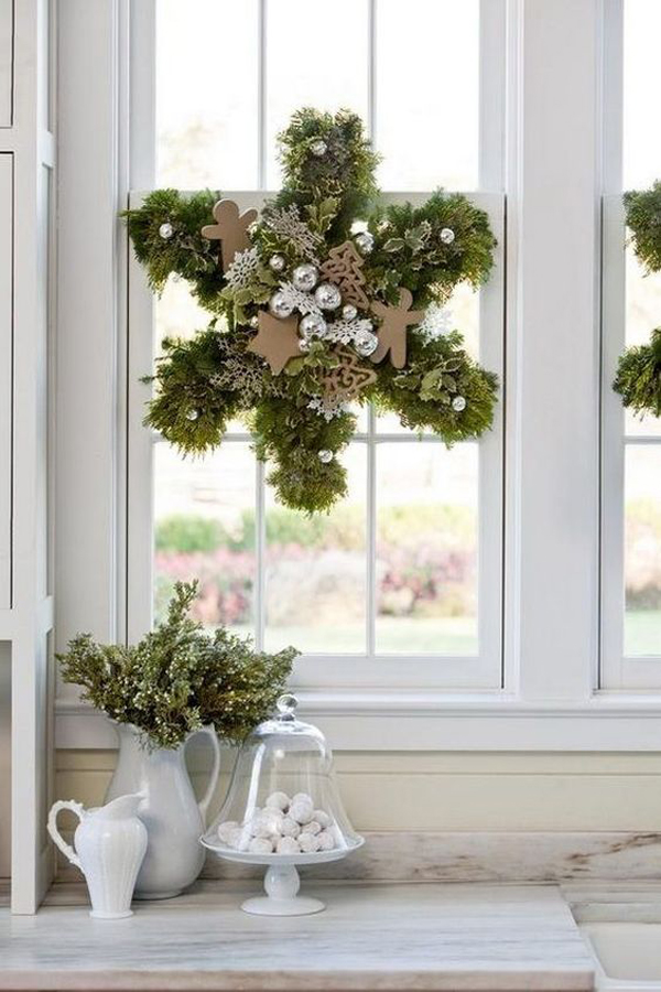 nature-green-and-white-christmas-window-decoration