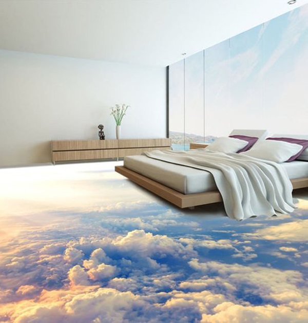 3D-dreamy-clouds-bedroom-floor