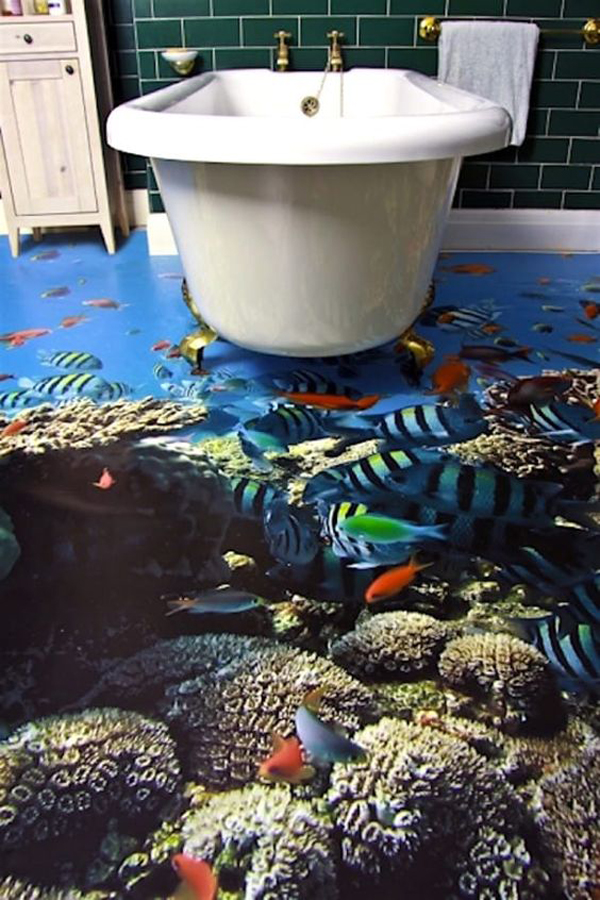 cozy-bathtub-with-sea-life-floor-ideas