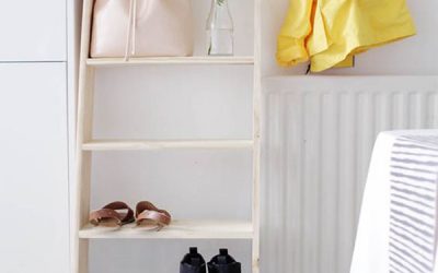 minimalist-ladder-shoe-rack-design