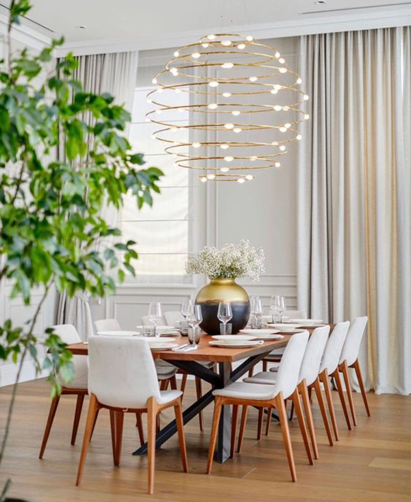 gold-ball-chandelier-design-for-dining-room