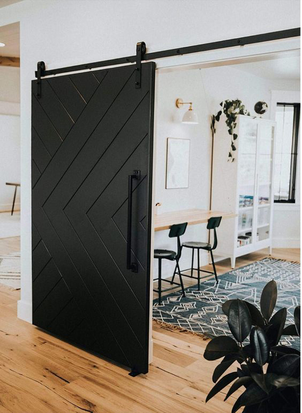 modern-farmhouse-style-barn-door-with-black-color
