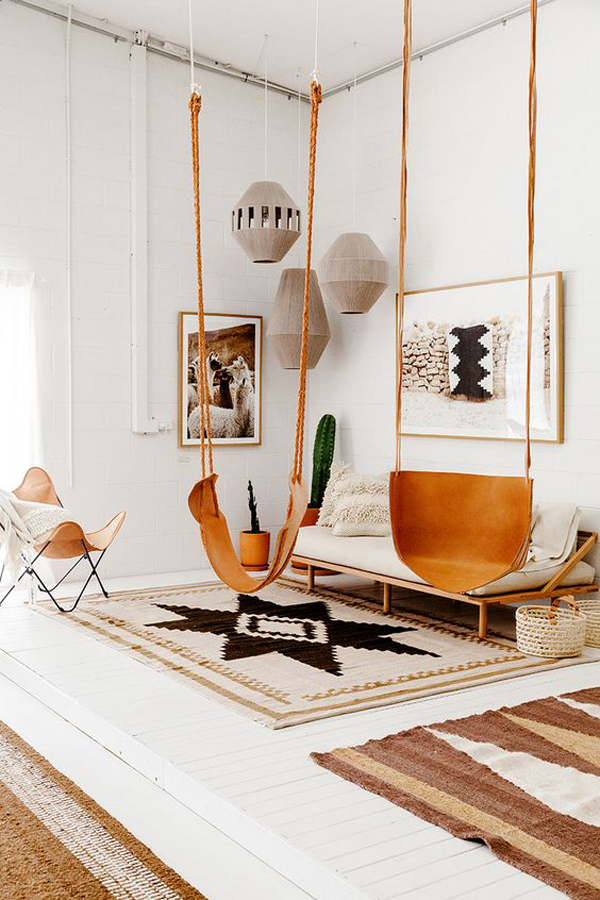 scandinavian-style-living-room-with-swing-seat