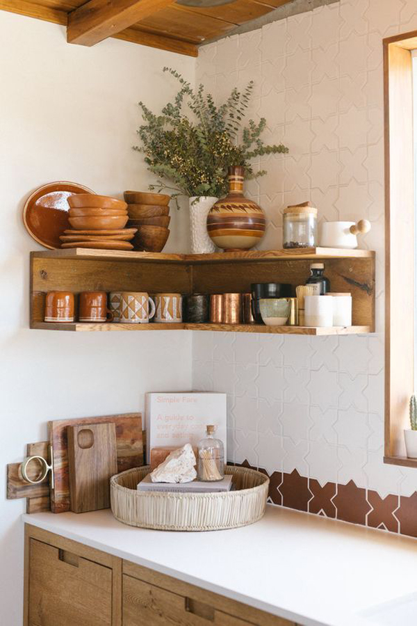 unique-wood-corner-shelf-for-kitchen