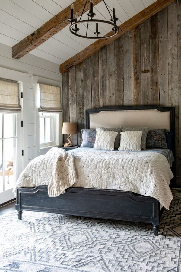 barn-bedroom-ideas-with-wooden-wall