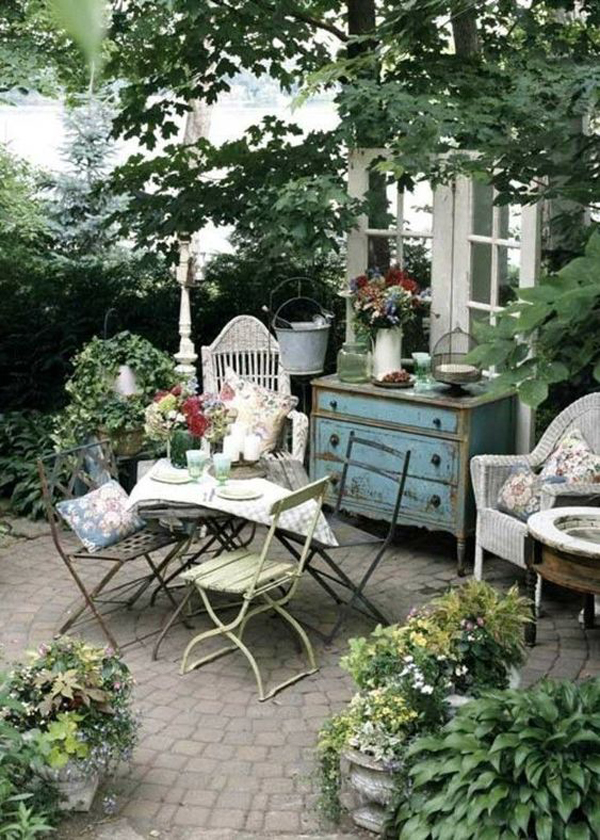 cozy-shabby-chic-garden-ideas-for-backyard