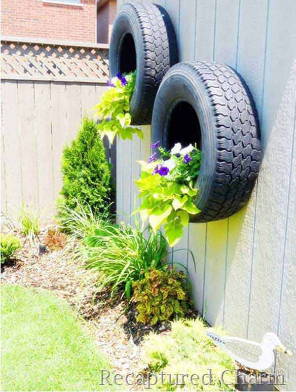 repurposed-diy-tire-fence-garden-ideas