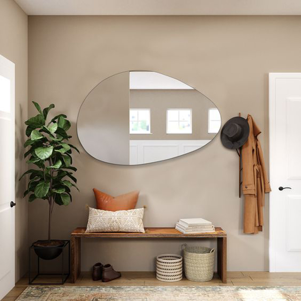 asymmetrical-mirror-wall-for-entryway