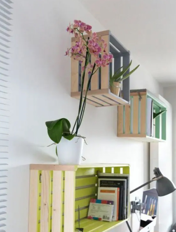 beautiful-knagglig-boxes-storage-with-paint-ideas