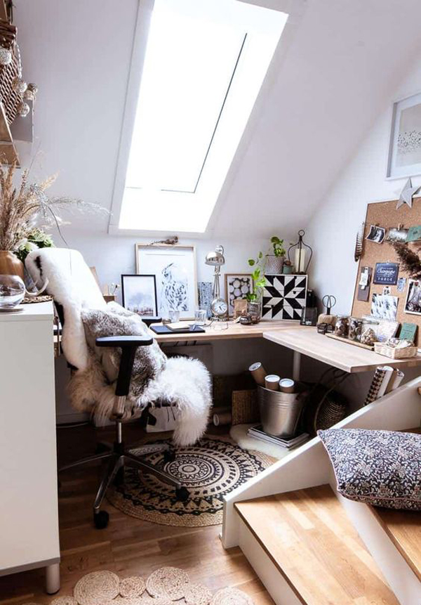 cozy-loft-home-office-for-women