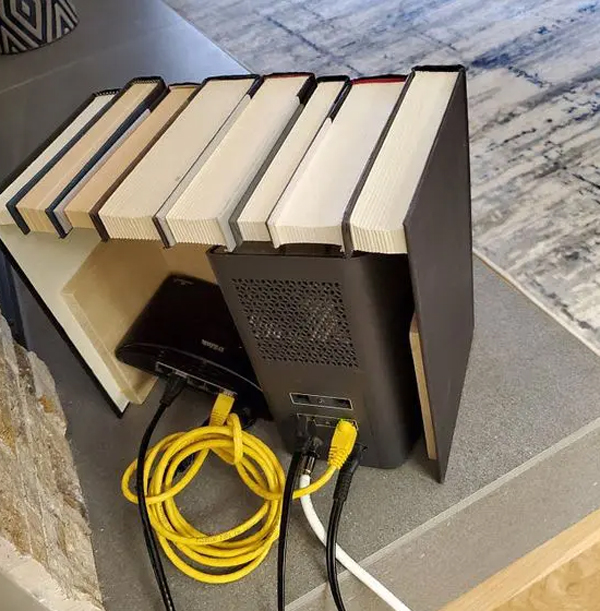 faux-diy-books-for-hide-wifi-router