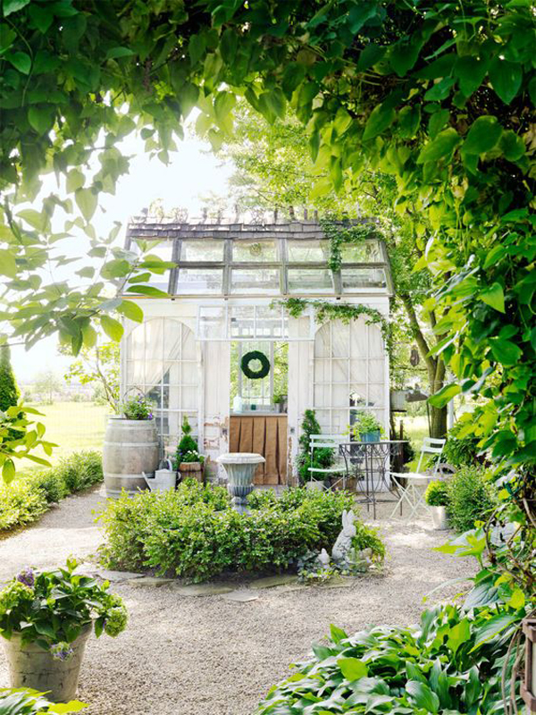 glass-garden-sheds-with-landscaping