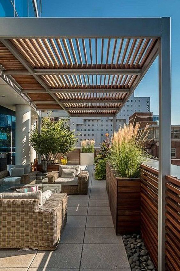 21 Cool And Minimalist Rooftop Canopy Design HomeMydesign