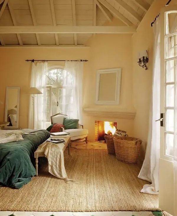 romantic-style-bedroom-with-corner-fireplaces