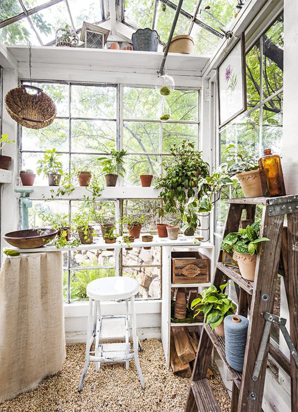 small-glass-greenhouse-and-garden-shed-decor