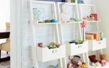 smart-diy-ladder-kids-toy-storage-with-crates