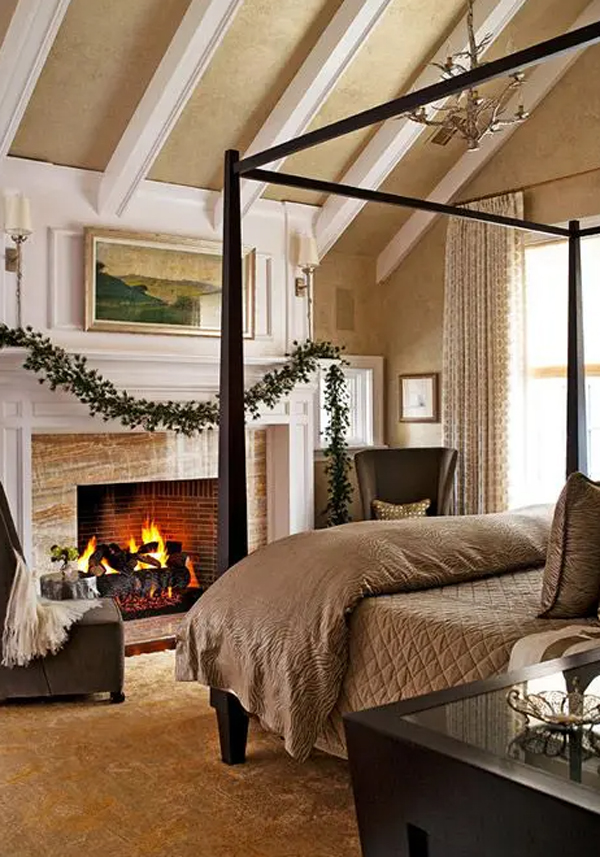 winter-bedroom-design-with-fireplace-decor