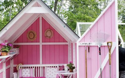 adorable-pink-garden-shed-with-reading-nook