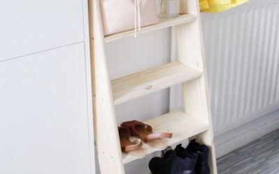 ladder-diy-shoe-racks
