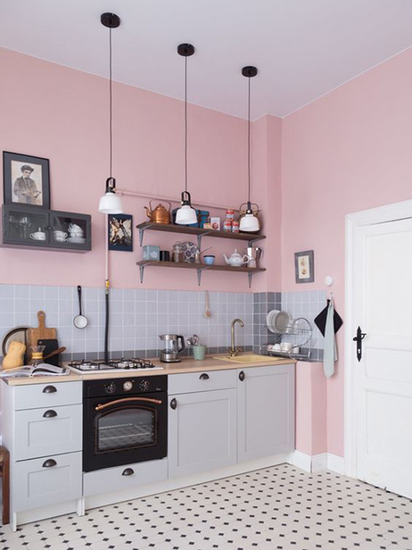 modern-pink-kitchen-design-with-industrial-touches