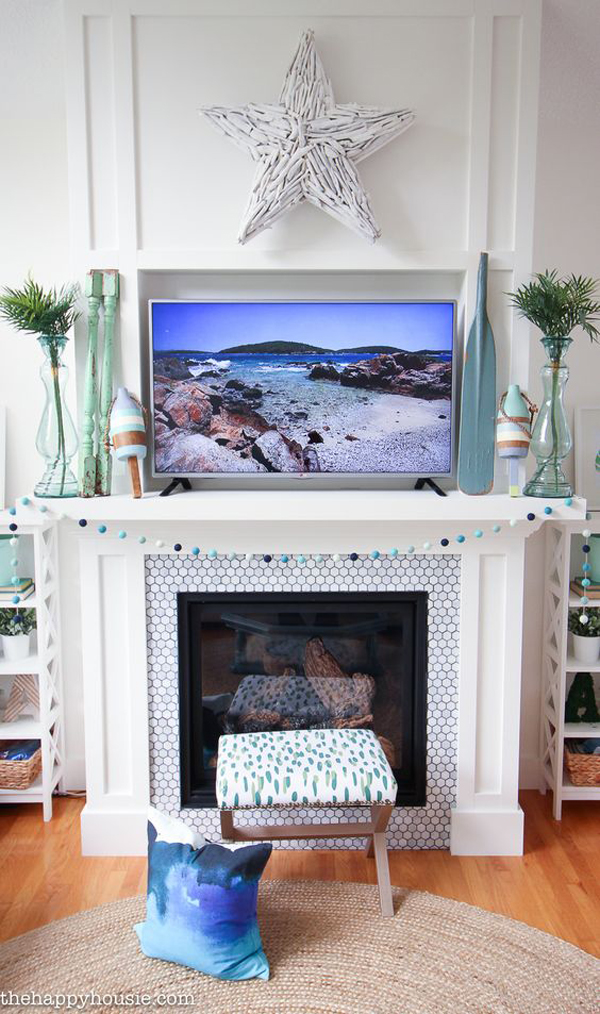 simple-beachy-mantel-decor-for-summer