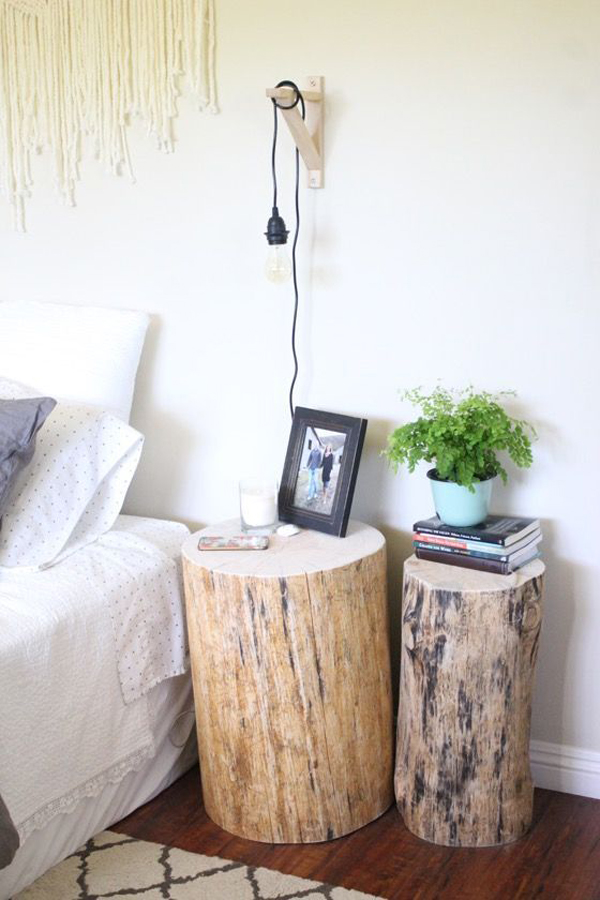 tree-stump-side-bedroom-table