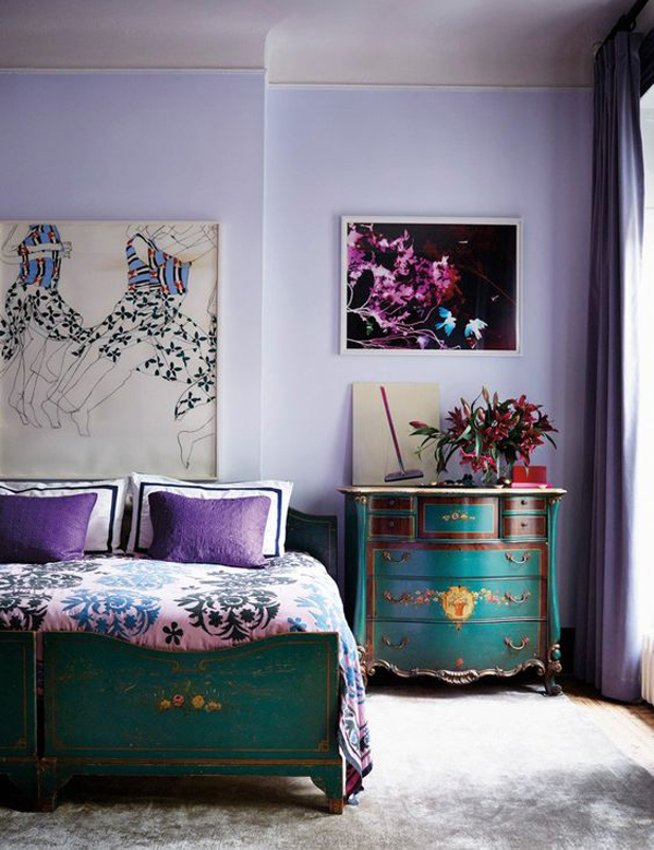 vintage-purple-bedroom-decor-ideas
