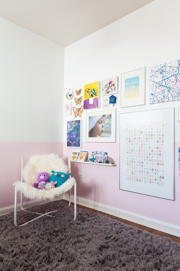 kids-cozy-nook-with-gallery-frame-wall