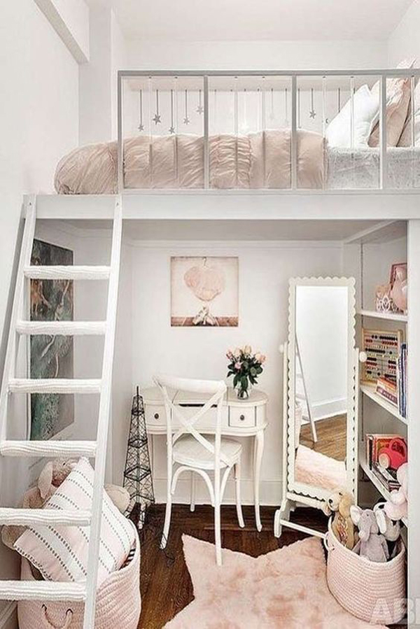 inspiring-loft-bed-with-make-up-room