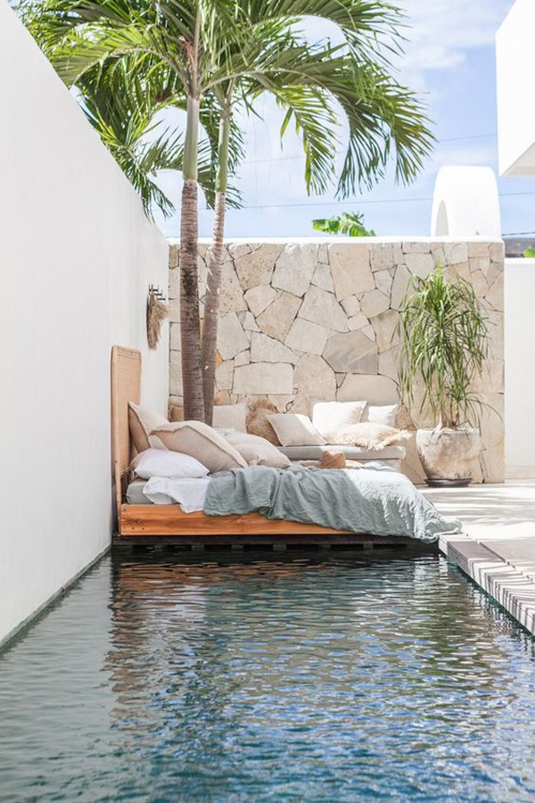 relaxing-small-pool-design-with-outdoor-beds