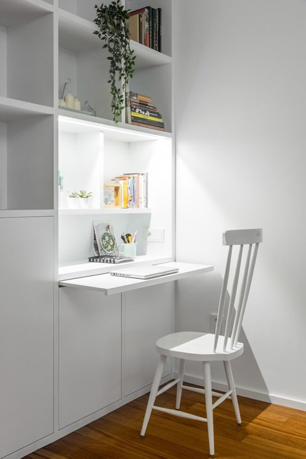 stylish-white-folding-desk-design