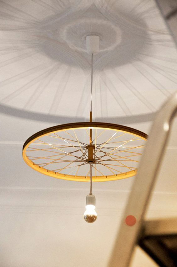 old-bicycle-wheel-pendant-light